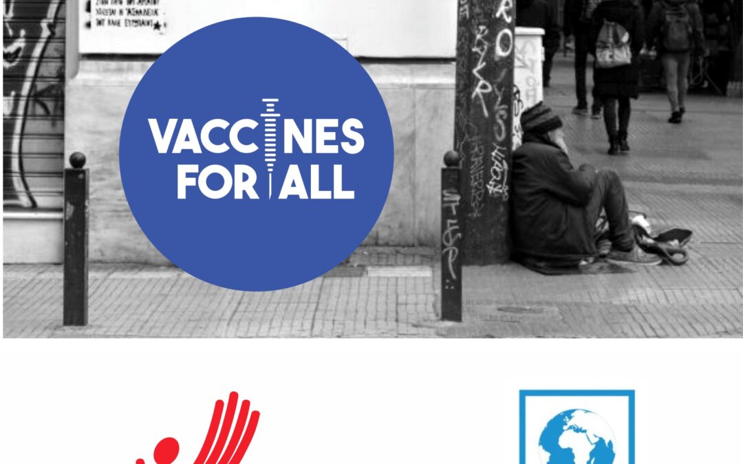 INTERSOS Hellas and PRAKSIS work together to vaccinate vulnerable groups
