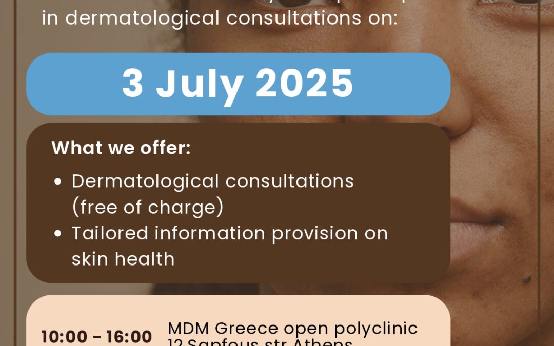 Healthy Skin, Safe Lives: Improving Dermatological Care for Migrants, Refugees andUnderserved populations in Greece